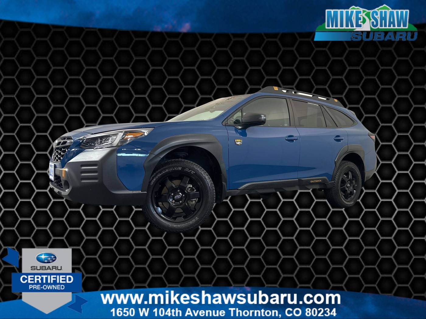 2022 Subaru Outback 2.4T Wilderness — SUV — 32,806 mi — Denver, CO