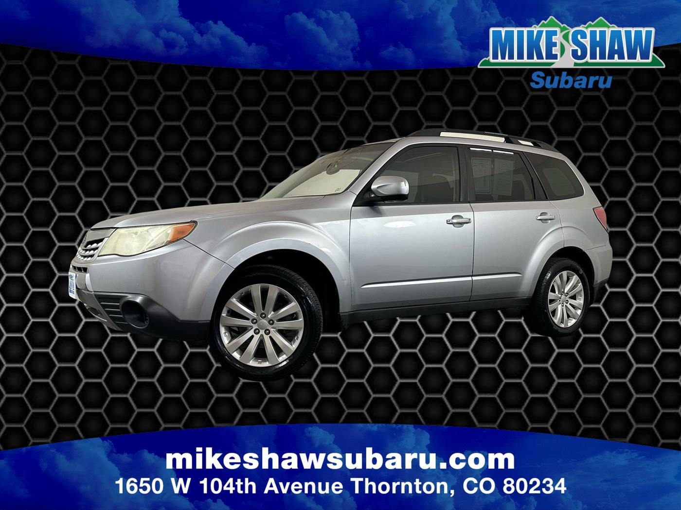 2012 Subaru Forester 2.5X Premium — SUV — 154,619 mi — Denver, CO