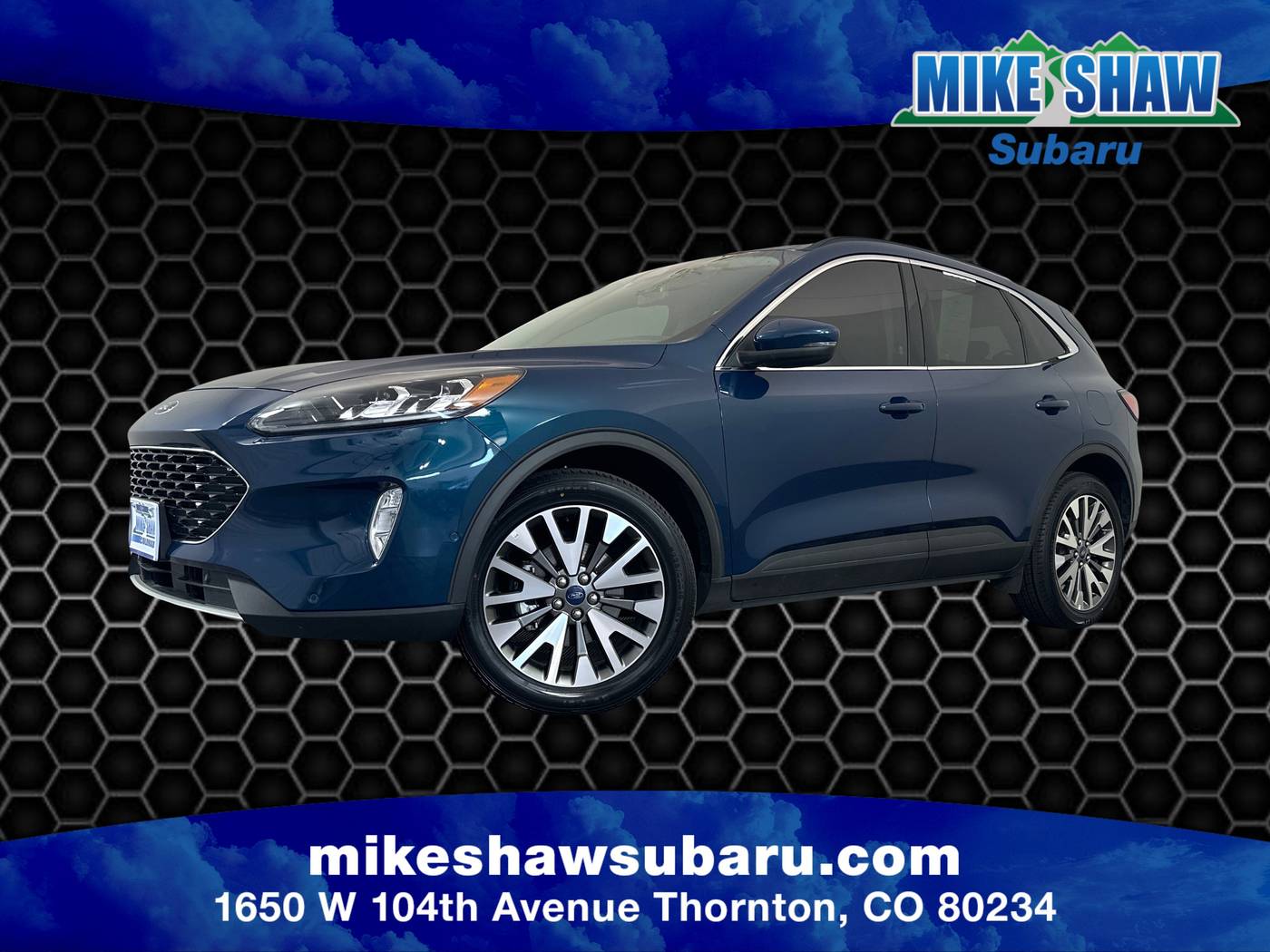 2020 Ford Escape Hybrid Titanium — SUV — 38,468 mi — Denver, CO
