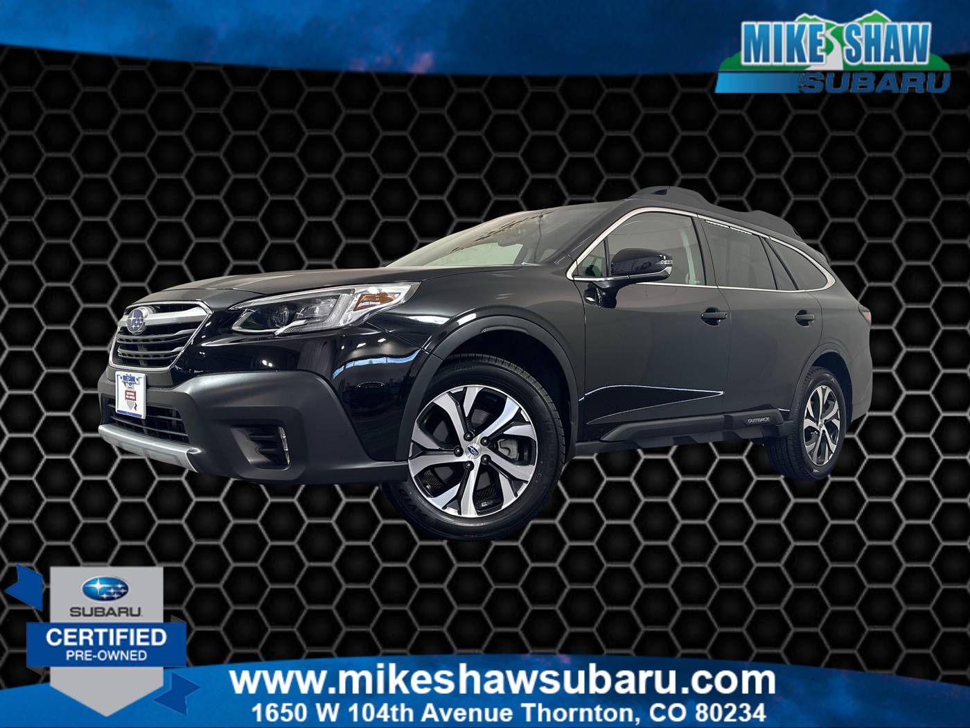 2022 Subaru Outback 2.4T Limited XT — SUV — 32,958 mi — Denver, CO