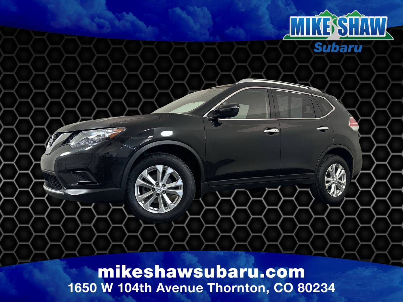 2016 Nissan Rogue SV — SUV — 126,174 mi — Denver, CO