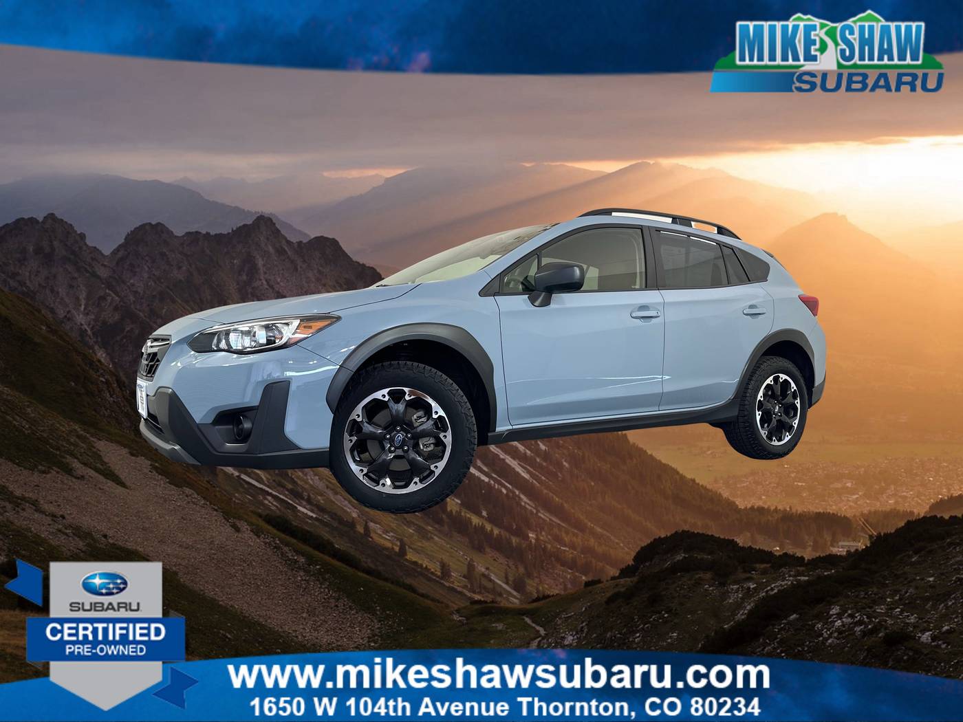 2023 Subaru Crosstrek 2.0i — SUV — 21,950 mi — Denver, CO