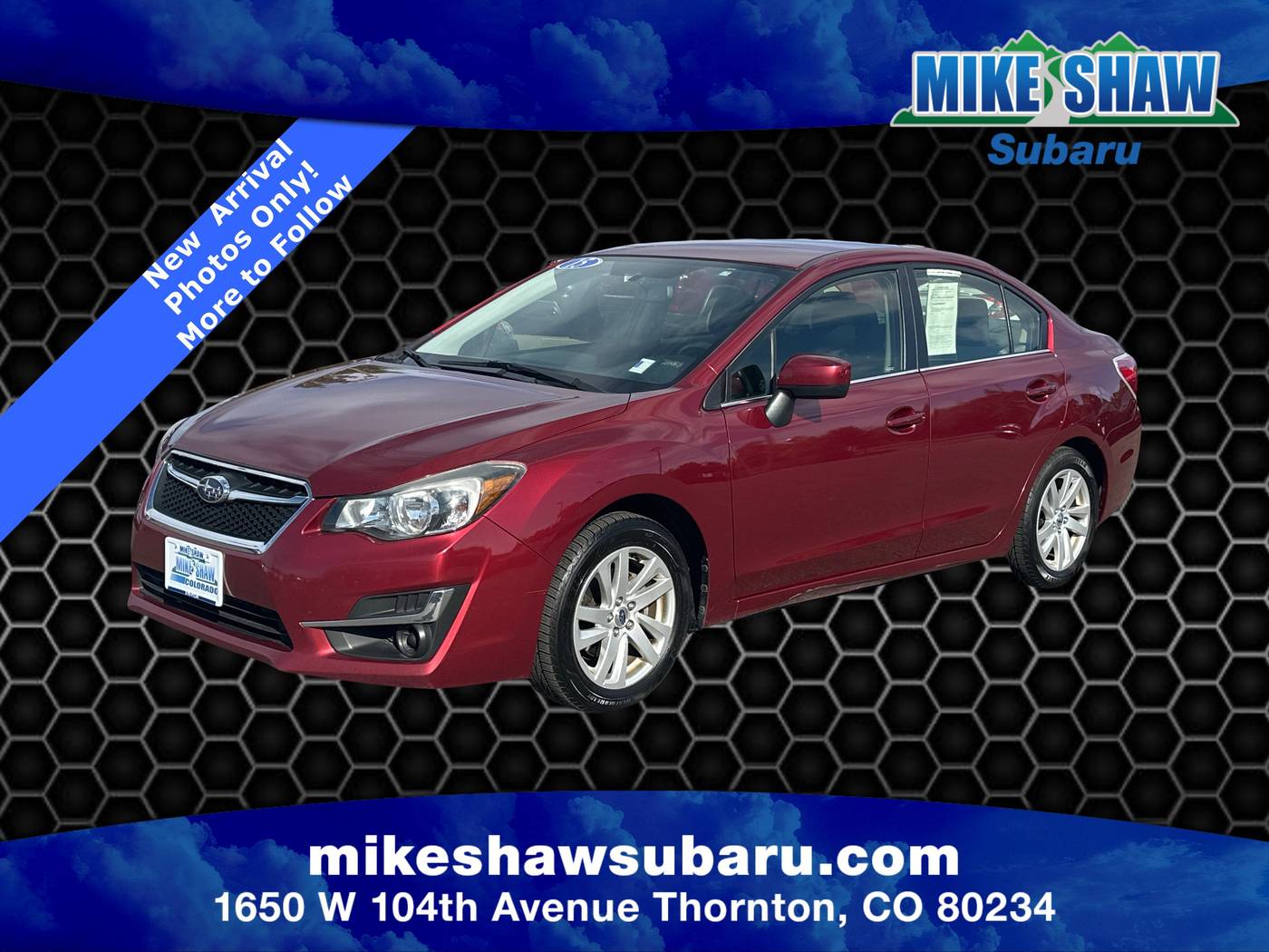 2015 Subaru Impreza 2.0i Premium — Sedan — 97,803 mi — Denver, CO