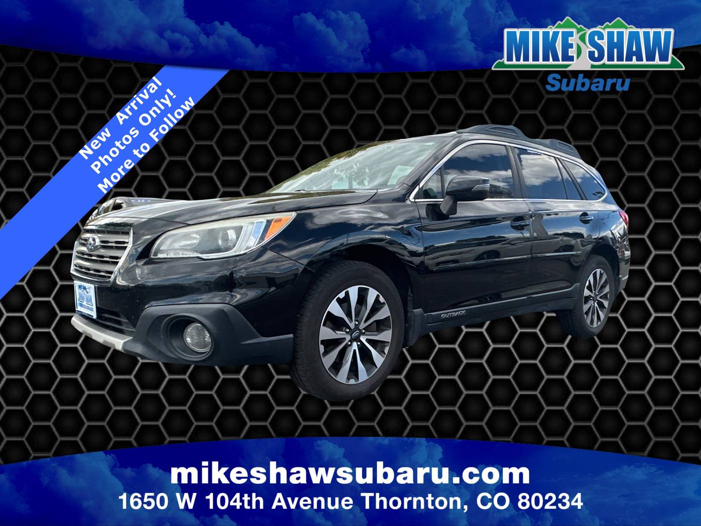 2016 Subaru Outback 2.5i Limited — SUV — 123,176 mi — Denver, CO