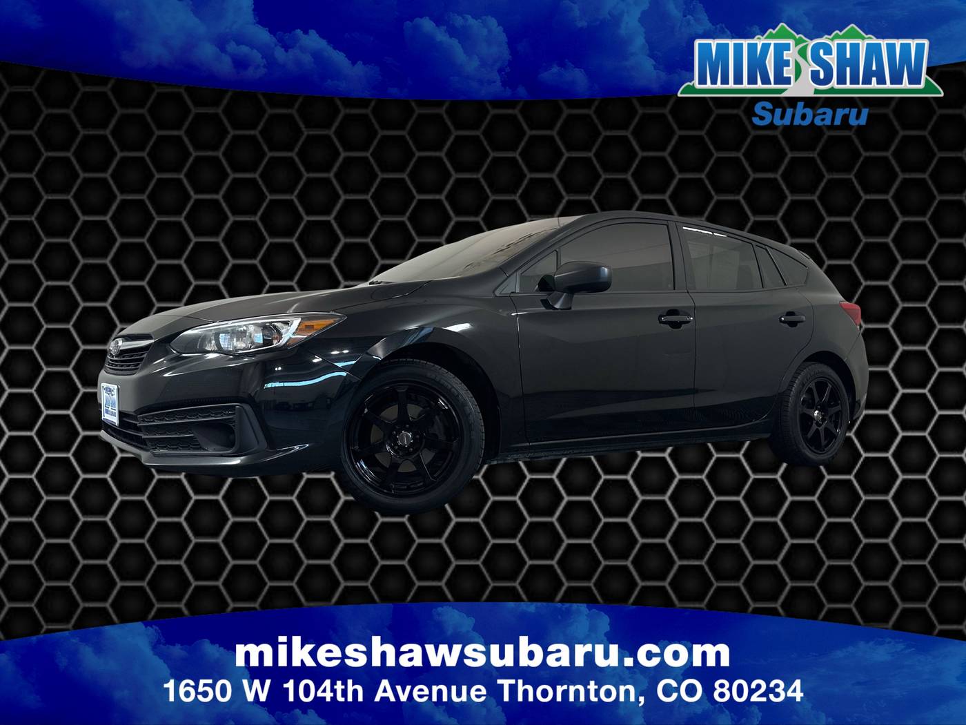 2021 Subaru Impreza 2.0i — Hatchback — 81,363 mi — Denver, CO