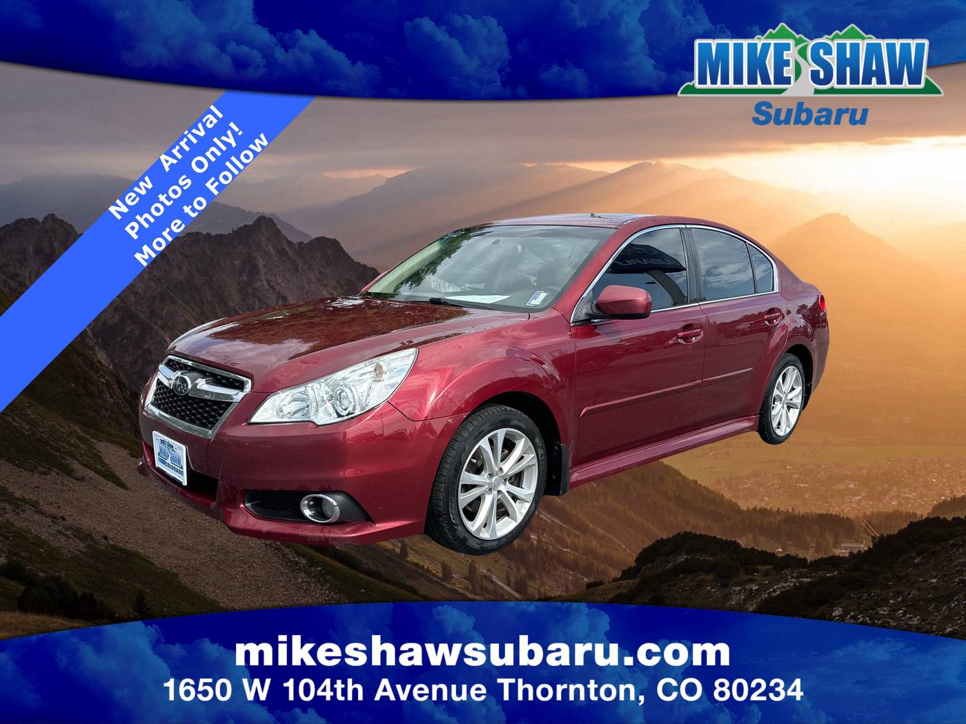 2013 Subaru Legacy 2.5i Limited — Sedan — 270,324 mi — Denver, CO