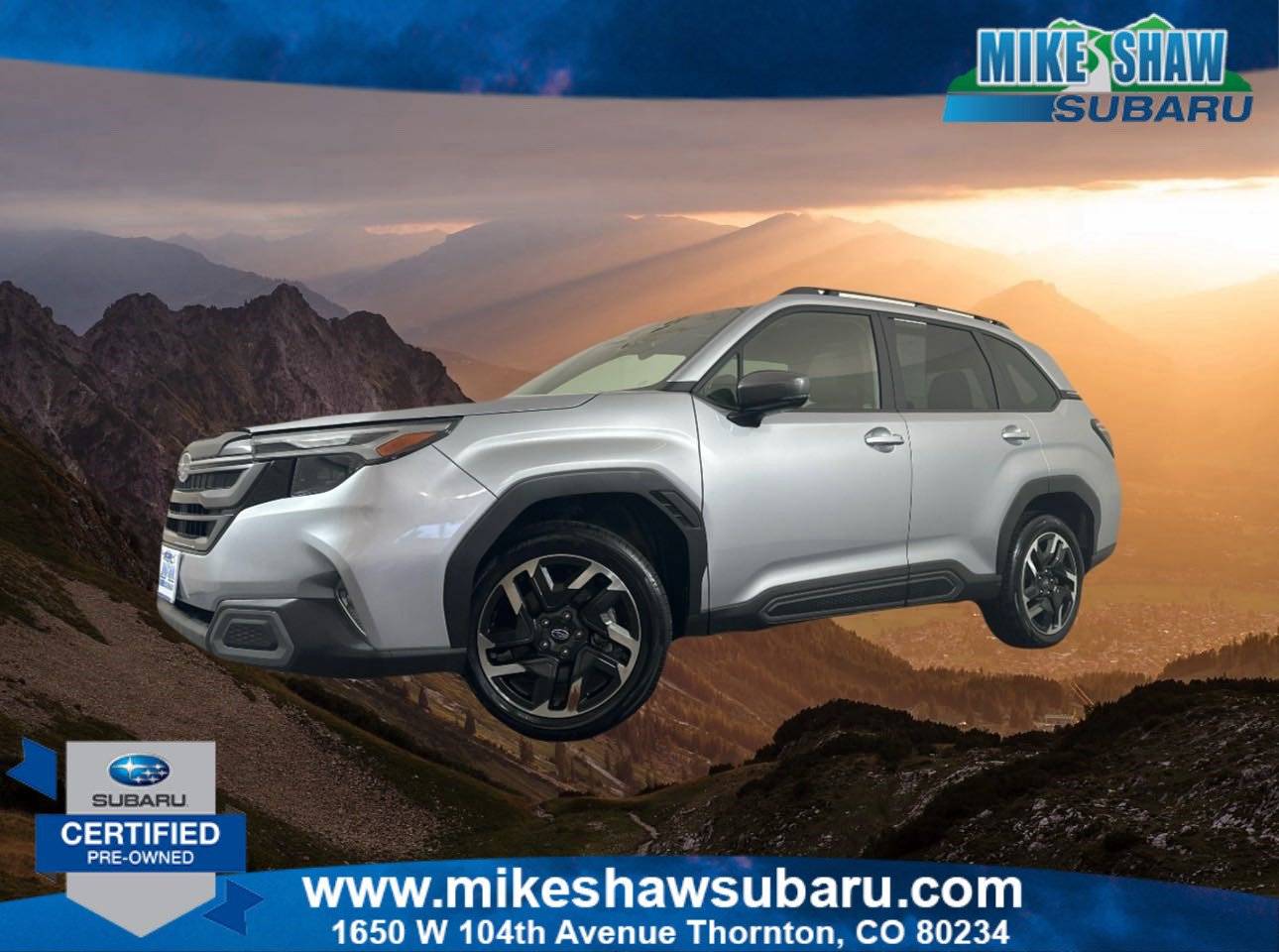2025 Subaru Forester Limited — SUV — 3,590 mi — Denver, CO