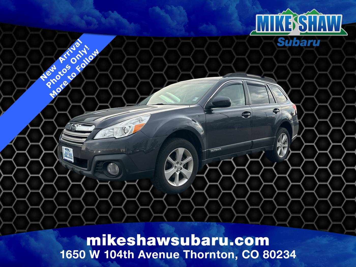 2013 Subaru Outback 2.5i Premium — SUV — 58,576 mi — Denver, CO