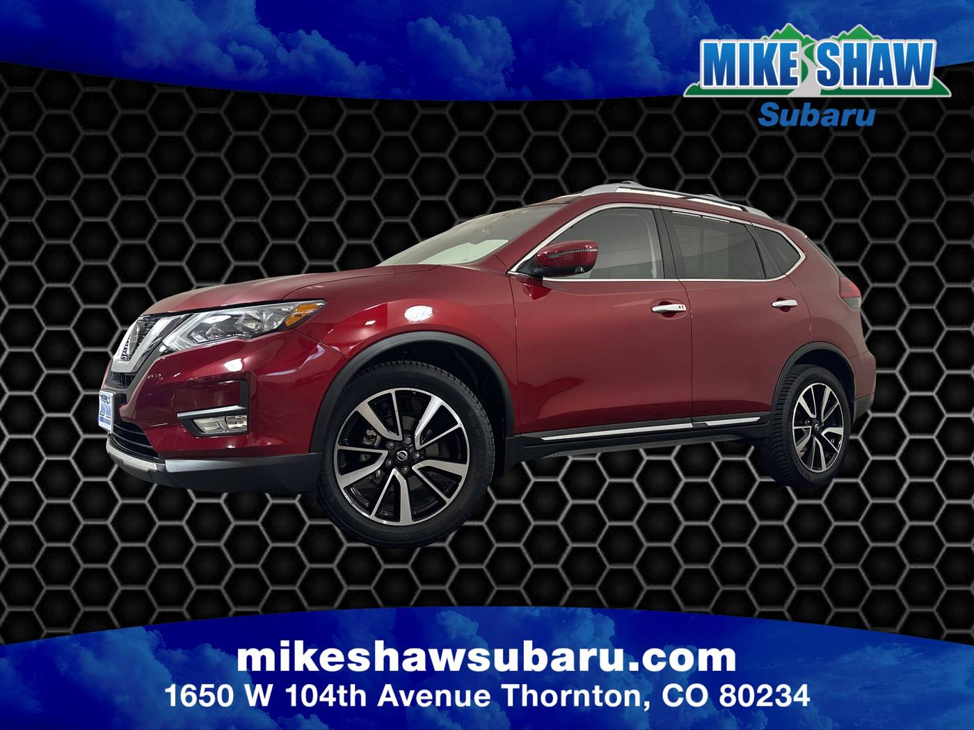 2019 Nissan Rogue SL — SUV — 43,891 mi — Denver, CO