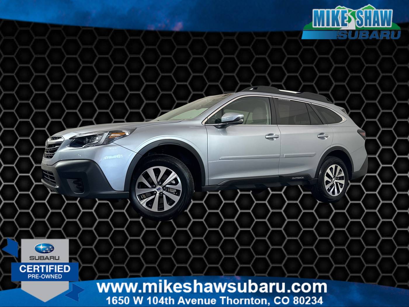 2021 Subaru Outback 2.5i Premium — SUV — 13,729 mi — Denver, CO