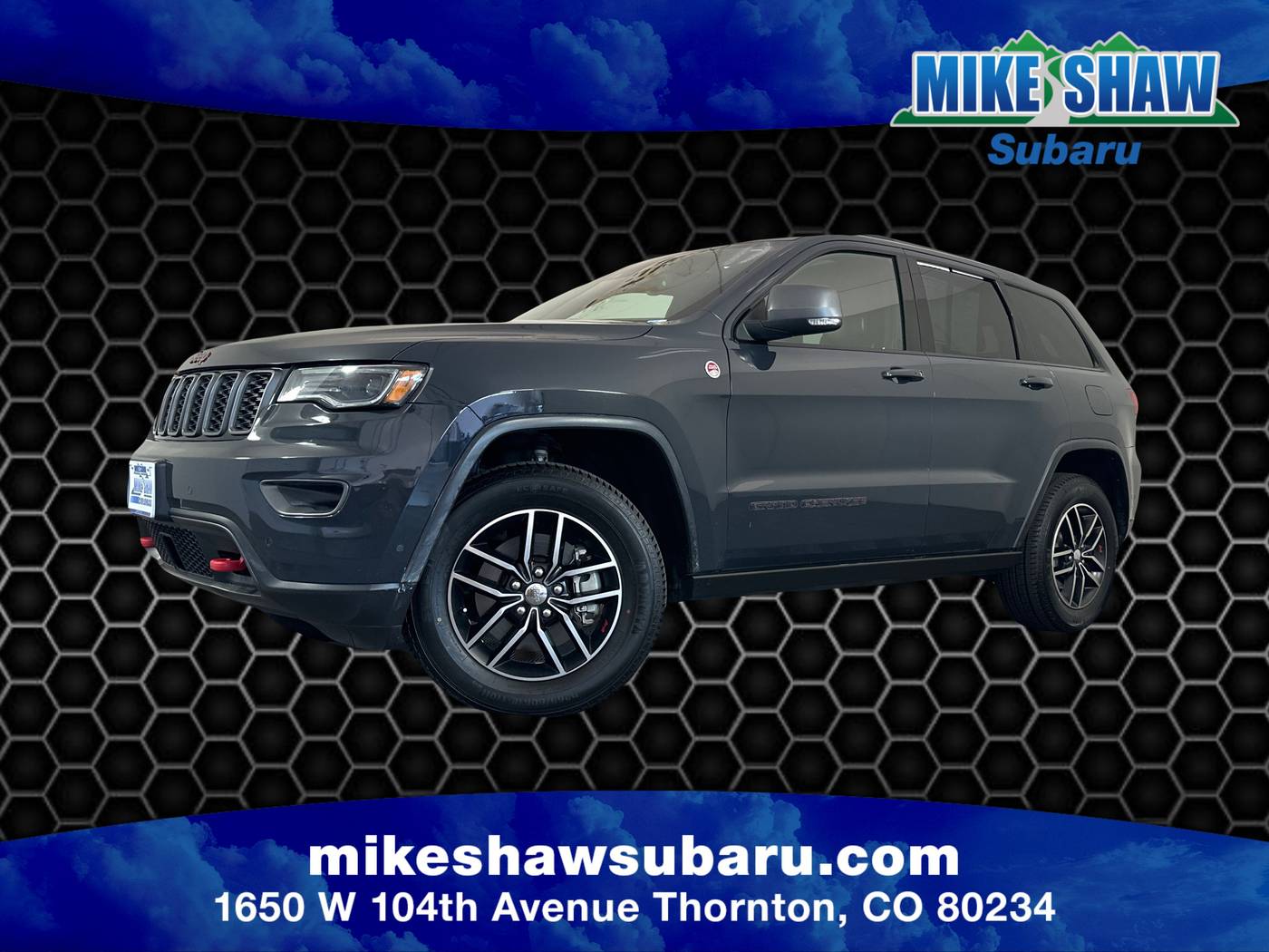 2017 Jeep Grand Cherokee Trailhawk — SUV — 93,487 mi — Denver, CO
