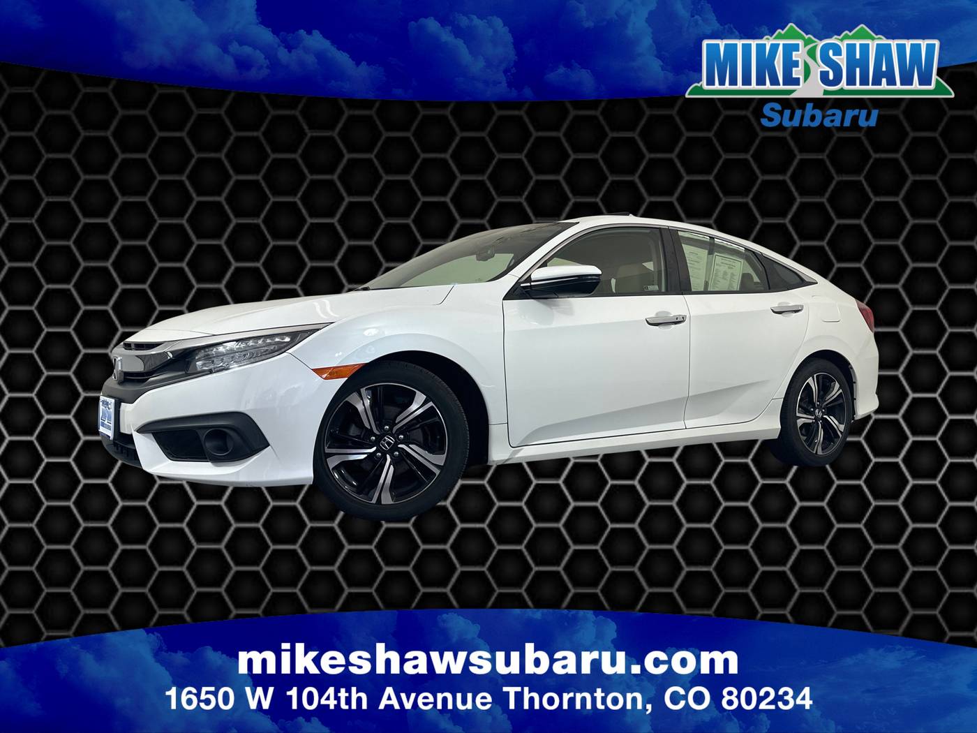 2018 Honda Civic Touring — Sedan — 60,247 mi — Denver, CO