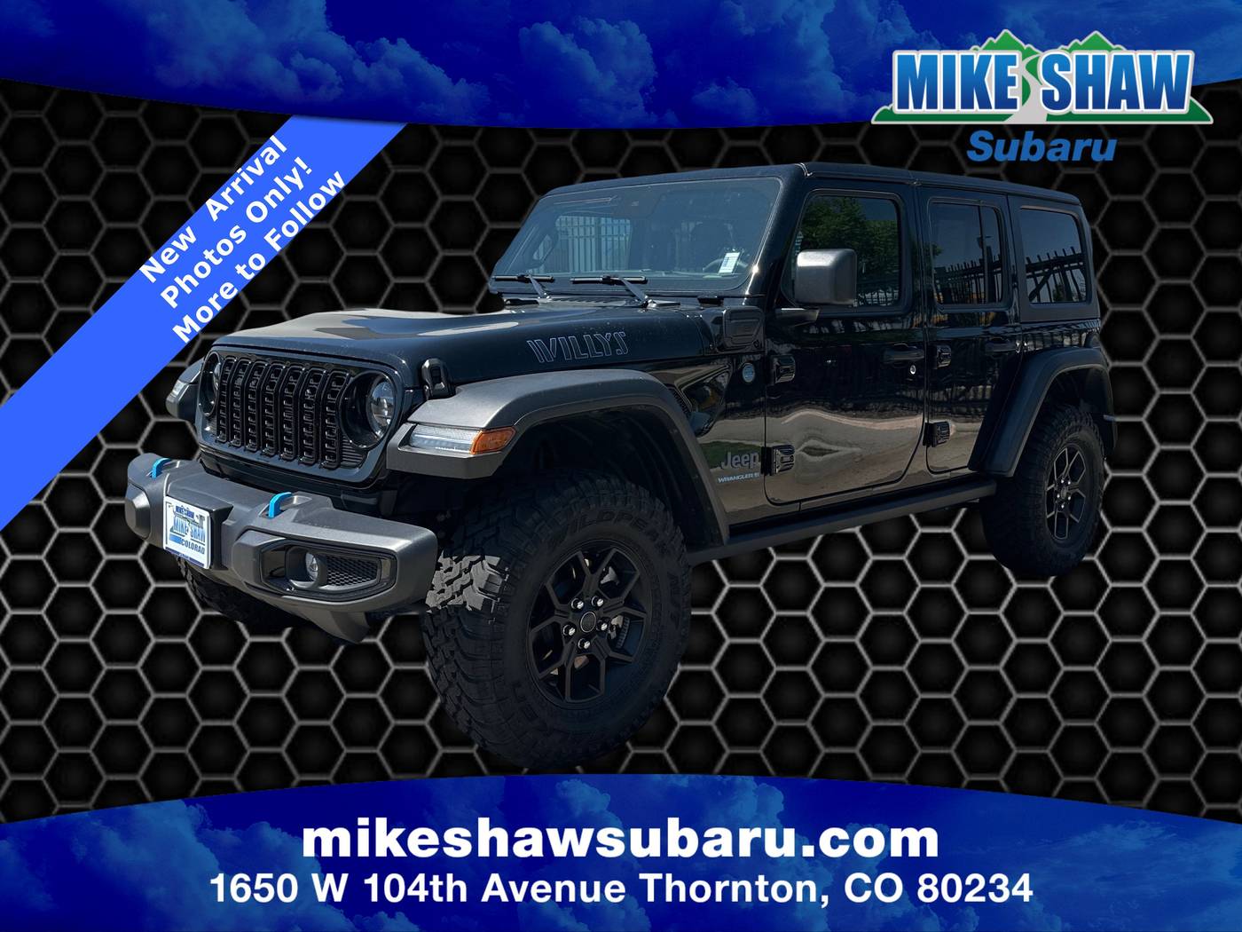2024 Jeep Wrangler Willys — SUV — 17,695 mi — Denver, CO
