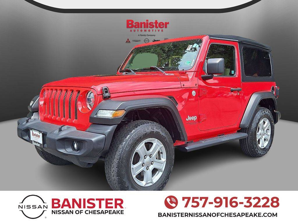 2021 Jeep Wrangler Sport S — SUV — 51,697 mi — Chesapeake, VA
