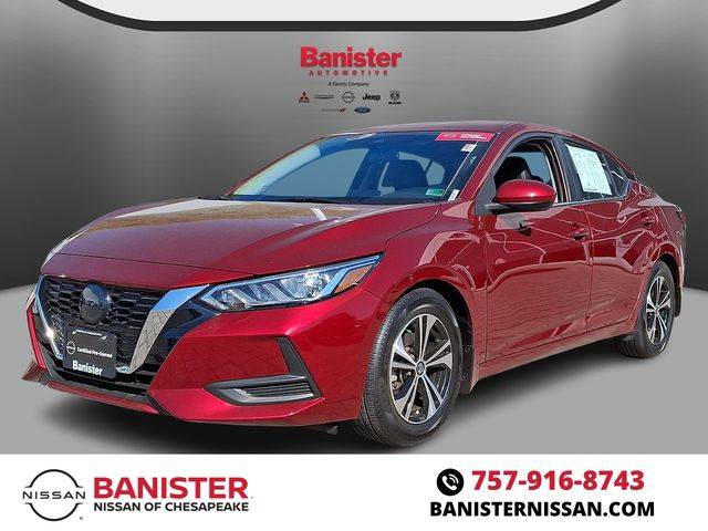 2022 Nissan Sentra SV — Sedan — 42,168 mi — Chesapeake, VA