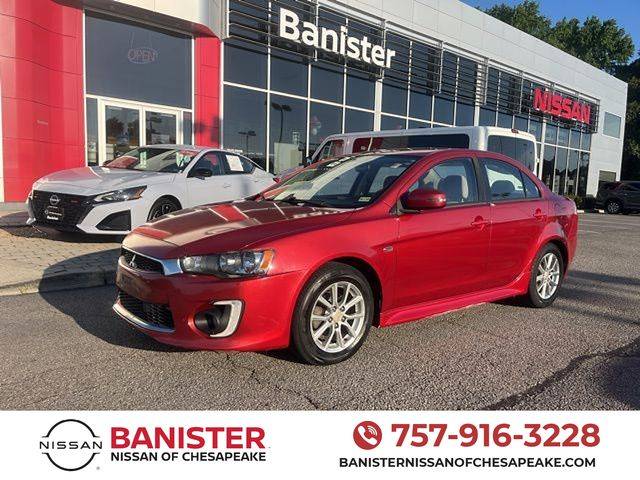 2016 Mitsubishi Lancer ES — Sedan — 65,114 mi — Chesapeake, VA