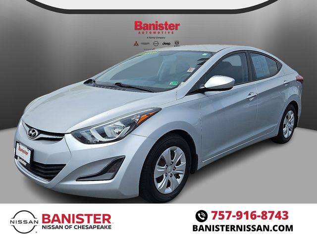 2016 Hyundai Elantra SE — Sedan — 60,195 mi — Chesapeake, VA