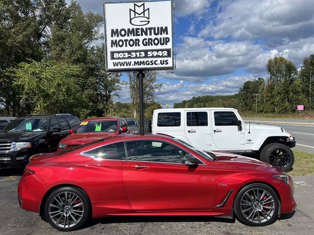 2017 INFINITI Q60 RED SPORT 400 — Coupe — 68,735 mi — Lancaster, SC