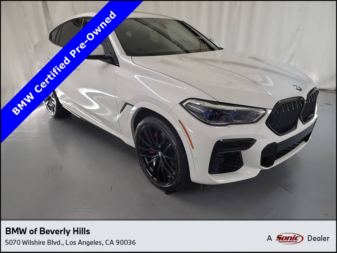 2022 BMW X6 40i — SUV — 28,512 mi — Beverly Hills, CA