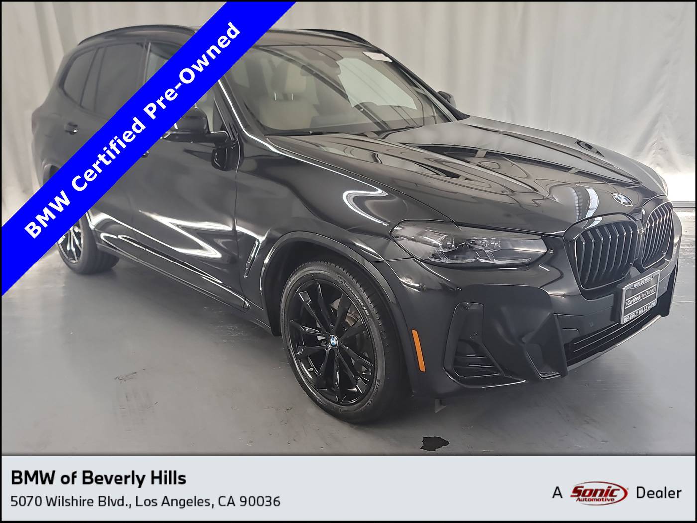 2023 BMW X3 30i — SUV — 11,627 mi — Beverly Hills, CA