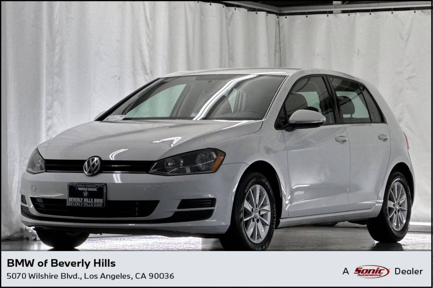 2015 Volkswagen Golf TSI S — Hatchback — 81,665 mi — Beverly Hills, CA
