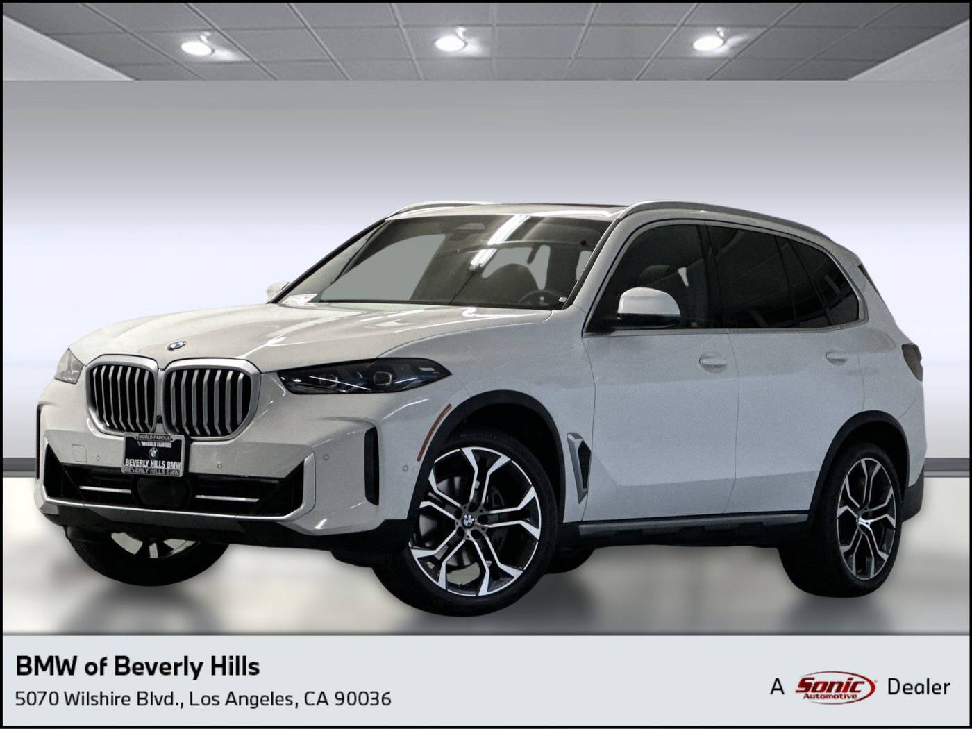 2025 BMW X5 40i — SUV — 3,001 mi — Beverly Hills, CA