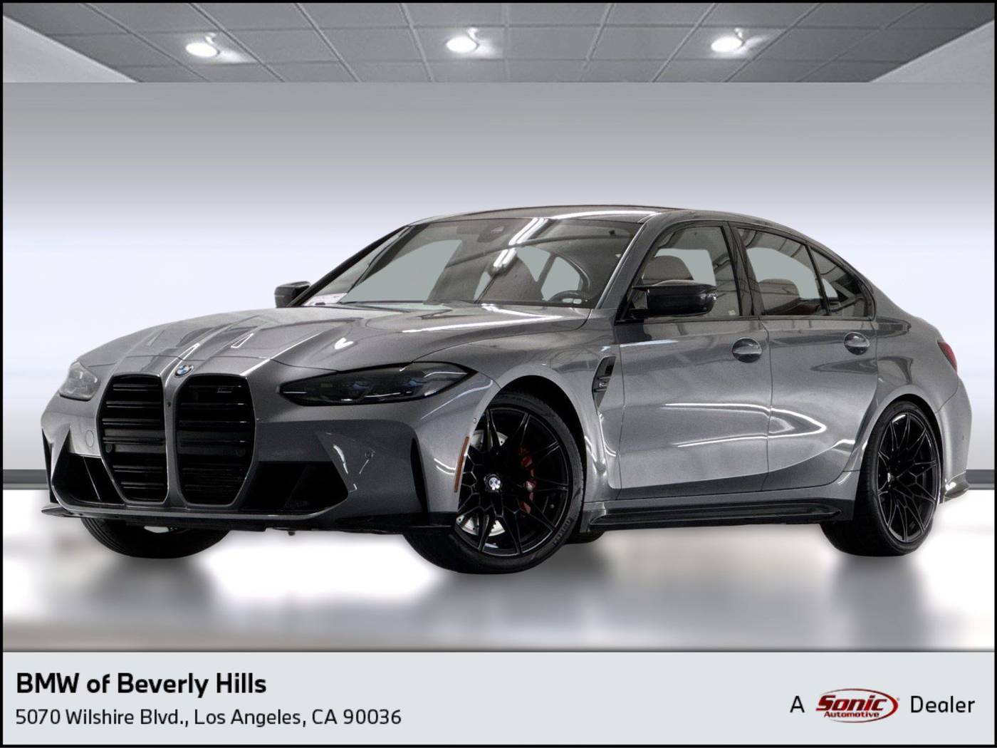 2023 BMW M3 Competition — Sedan — 12,727 mi — Beverly Hills, CA