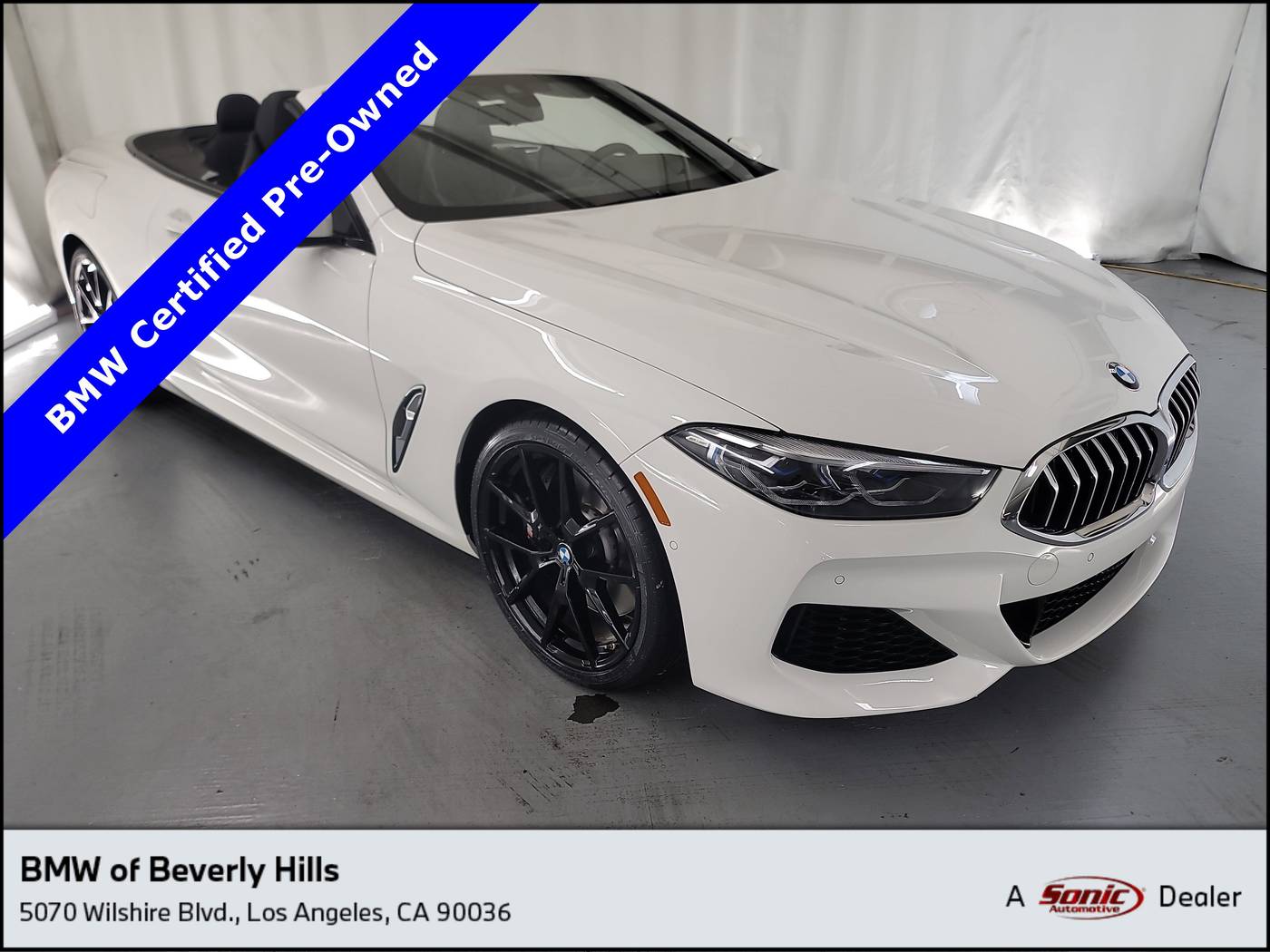 2022 BMW 8 Series 840i — Convertible — 13,490 mi — Beverly Hills, CA