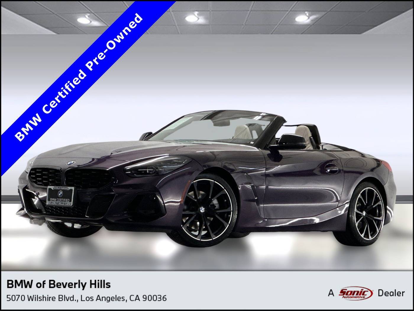 2023 BMW Z4 30i — Convertible — 12,746 mi — Beverly Hills, CA