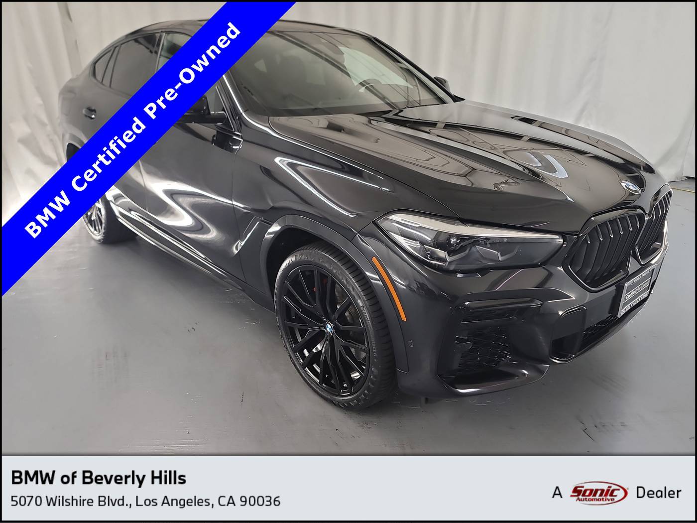 2022 BMW X6 40i — SUV — 23,261 mi — Beverly Hills, CA