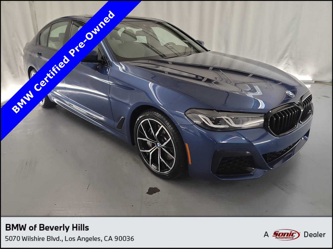 2022 BMW 5 Series 540i — Sedan — 21,542 mi — Beverly Hills, CA