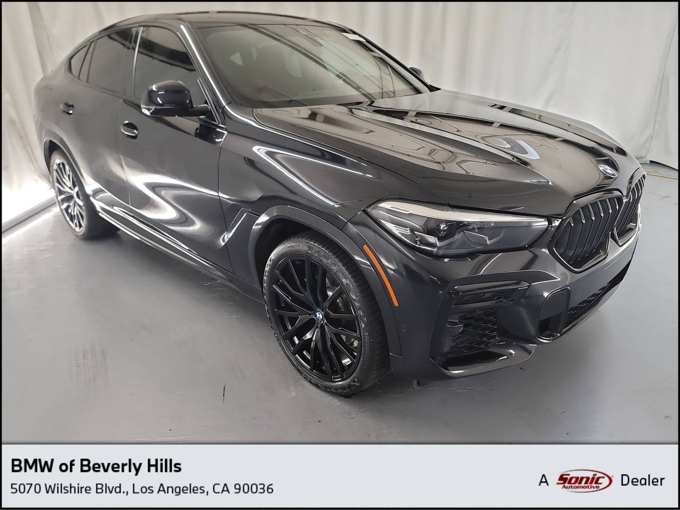 2022 BMW X6 40i — SUV — 21,410 mi — Beverly Hills, CA