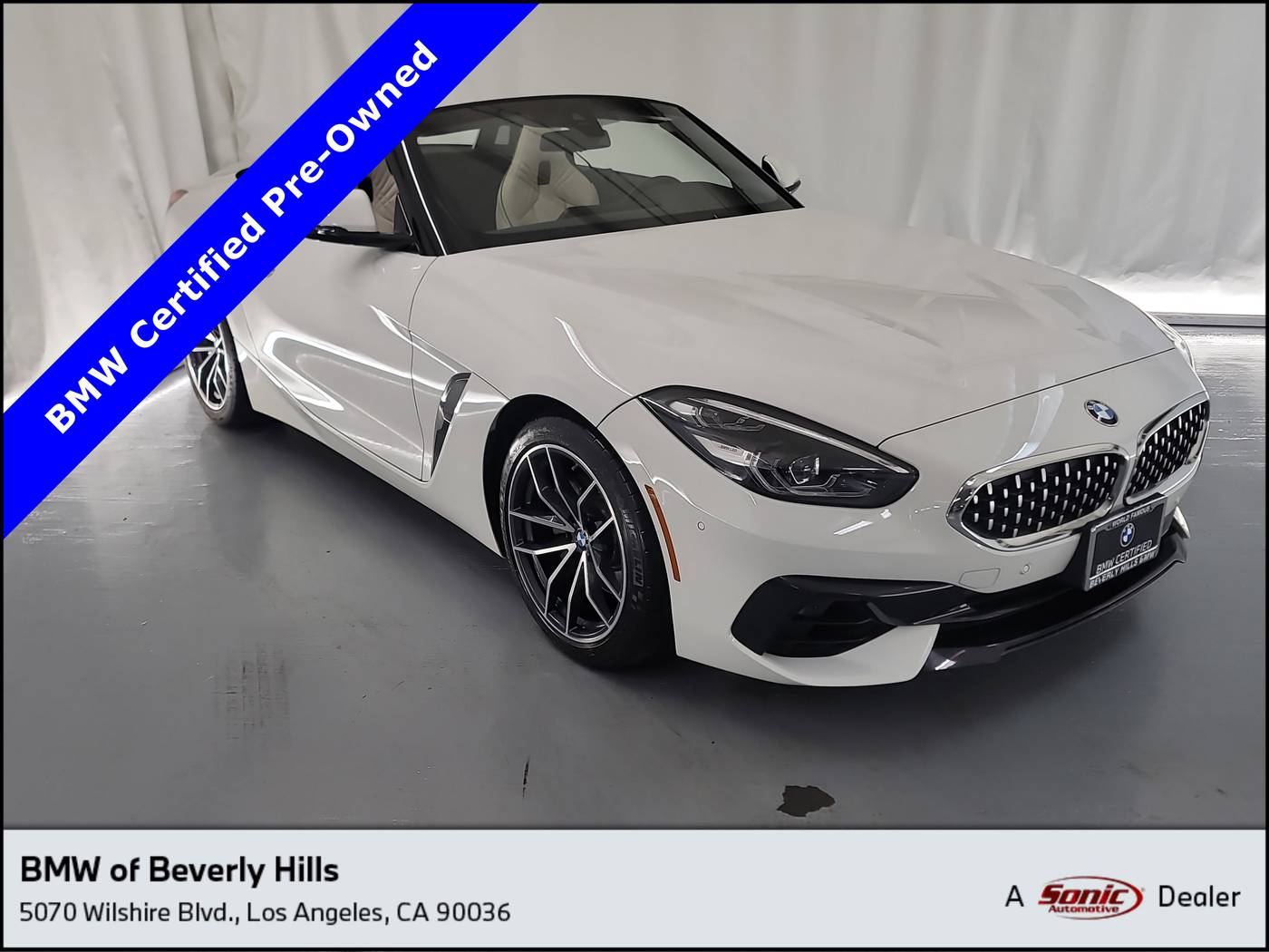 2022 BMW Z4 30i — Convertible — 9,486 mi — Beverly Hills, CA
