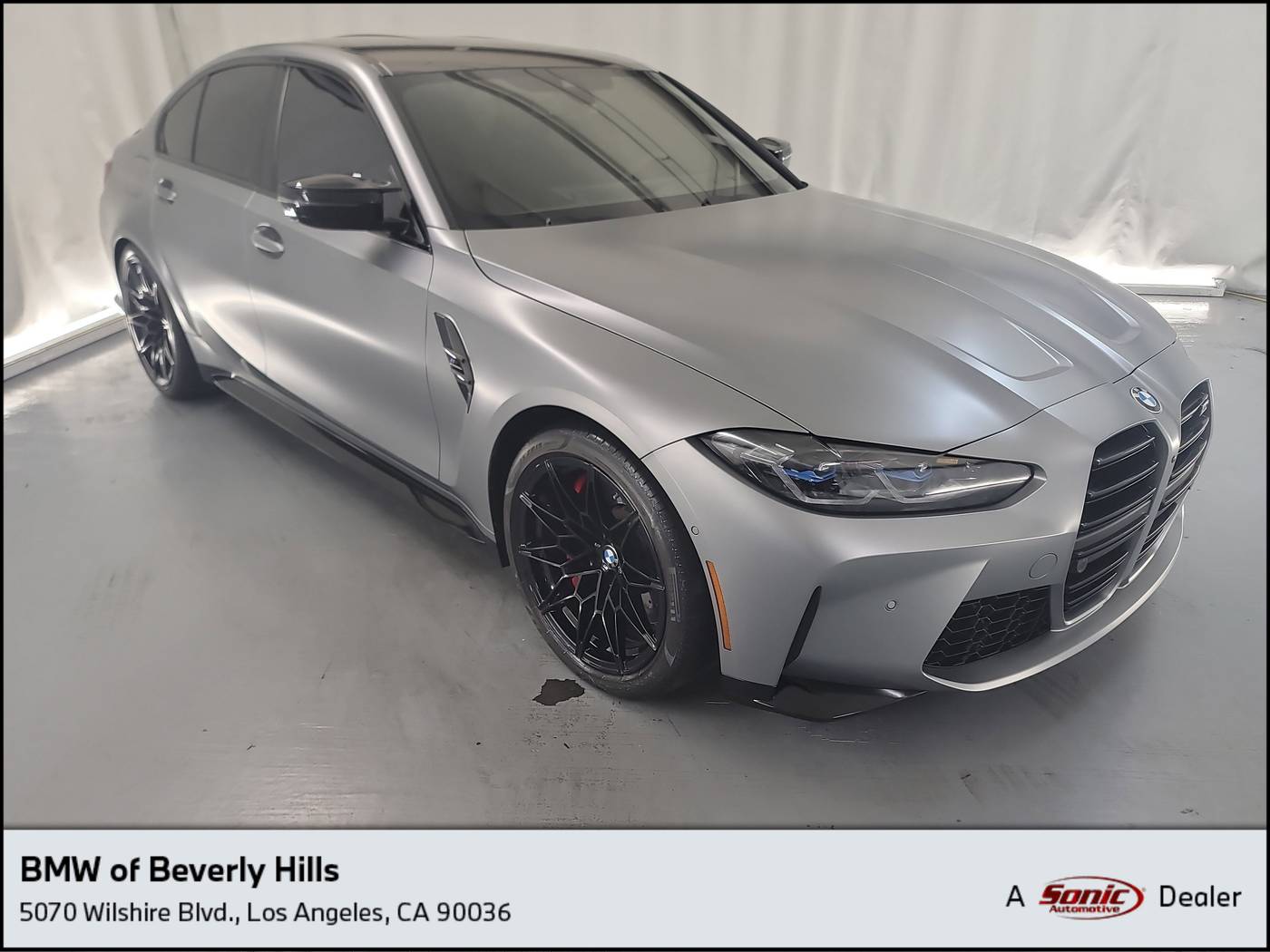 2024 BMW M3 Competition — Sedan — 8,837 mi — Beverly Hills, CA