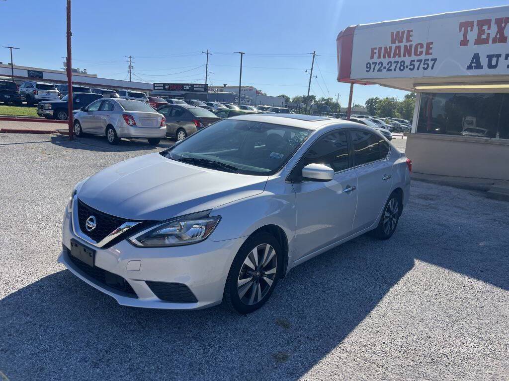 2019 Nissan Sentra SV — Sedan — 115,485 mi — Garland, TX