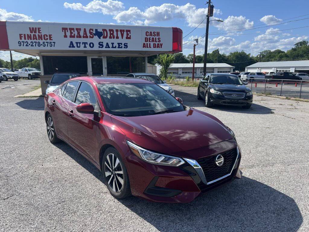2021 Nissan Sentra SV — Sedan — 73,215 mi — Garland, TX