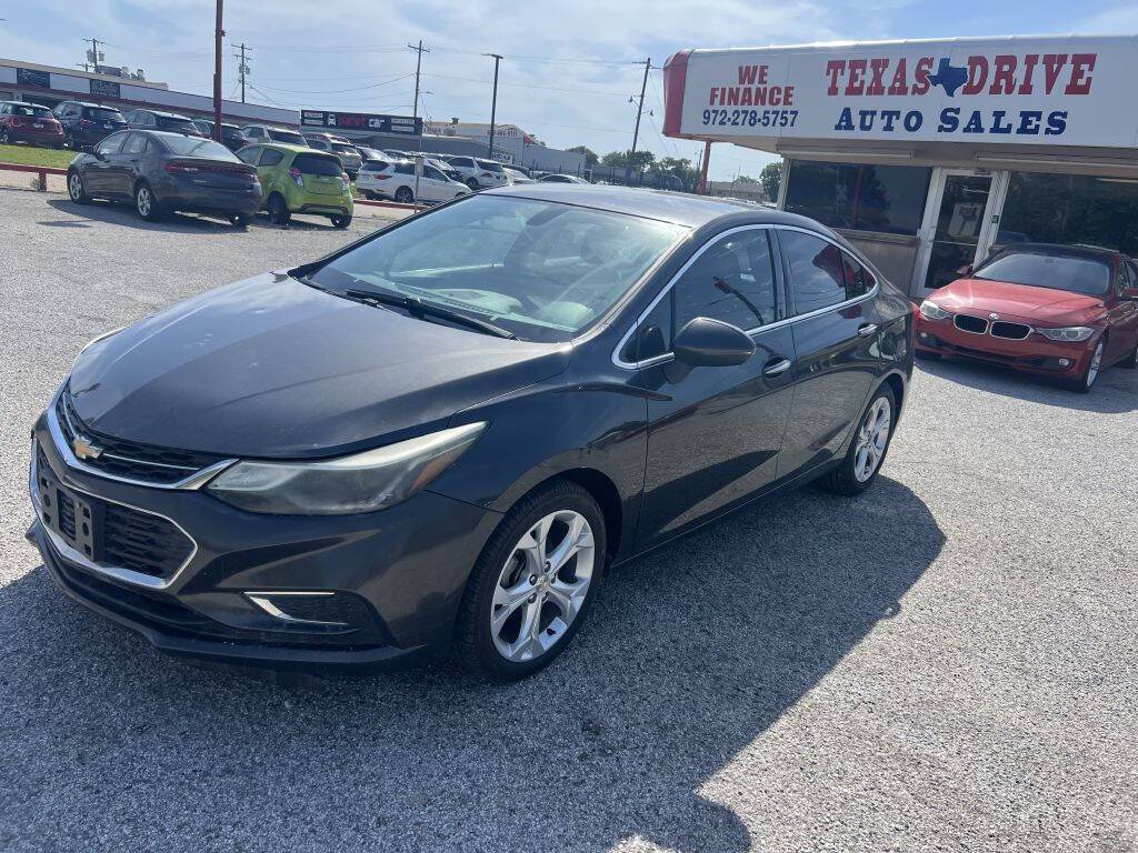 2017 Chevrolet Cruze Premier — Sedan — 62,352 mi — Garland, TX
