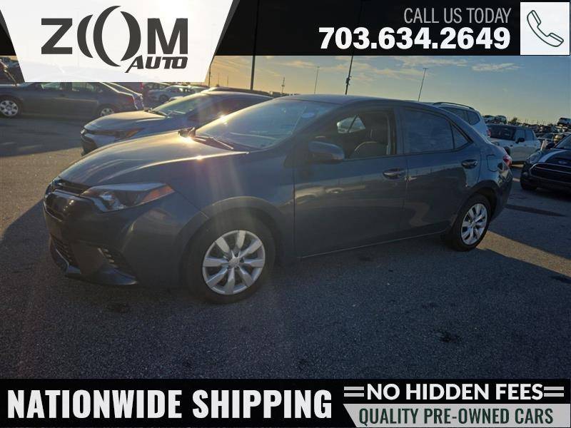 2015 Toyota Corolla LE — Sedan — 61,590 mi — Dumfries, VA