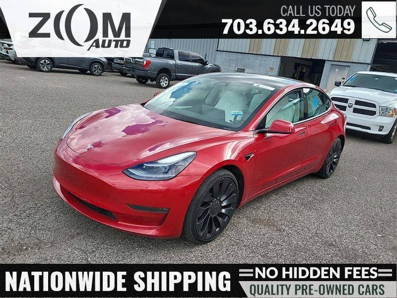 2022 Tesla Model 3 Performance — Sedan — 19,482 mi — Dumfries, VA