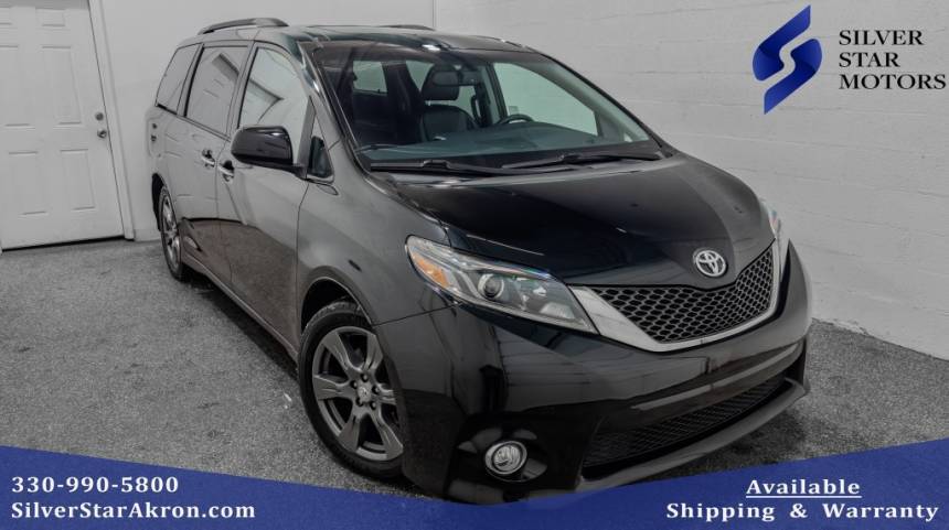 2017 Toyota Sienna SE — Minivan — 36,561 mi — Tallmadge, OH