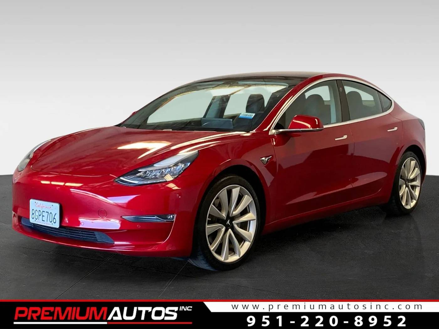 2018 Tesla Model 3 Mid Range — Sedan — 69,973 mi — Norco, CA