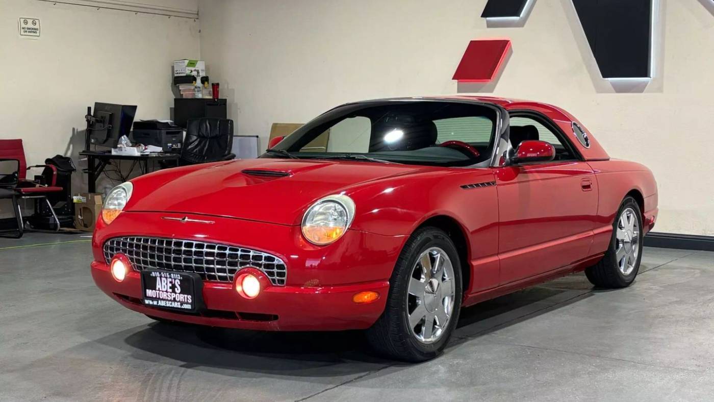 2002 Ford Thunderbird Deluxe — Convertible — 134,358 mi — Sacramento, CA
