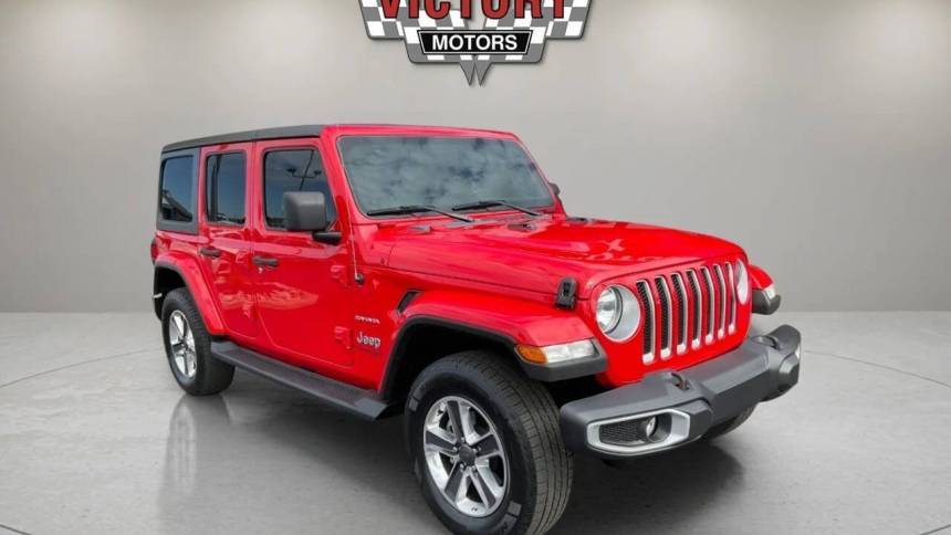 2021 Jeep Wrangler Sahara — SUV — 55,880 mi — Chesterfield, MI