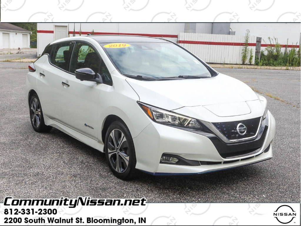 2019 Nissan LEAF SL PLUS — Hatchback — 72,711 mi — Bloomington, IN