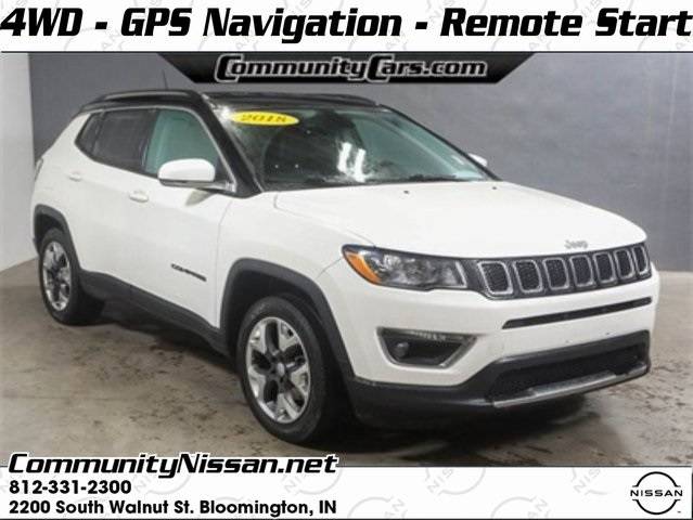 2018 Jeep Compass Limited — SUV — 100,633 mi — Bloomington, IN