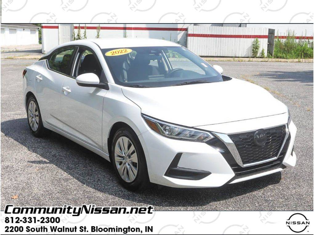 2022 Nissan Sentra S — Sedan — 58,099 mi — Bloomington, IN