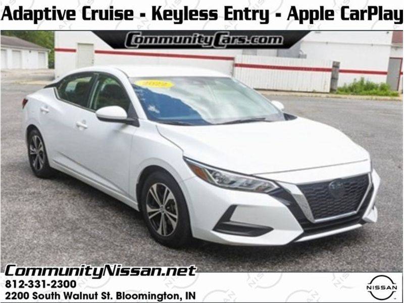 2022 Nissan Sentra SV — Sedan — 25,263 mi — Bloomington, IN