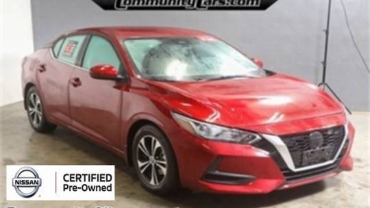 2022 Nissan Sentra SV — Sedan — 21,378 mi — Bloomington, IN