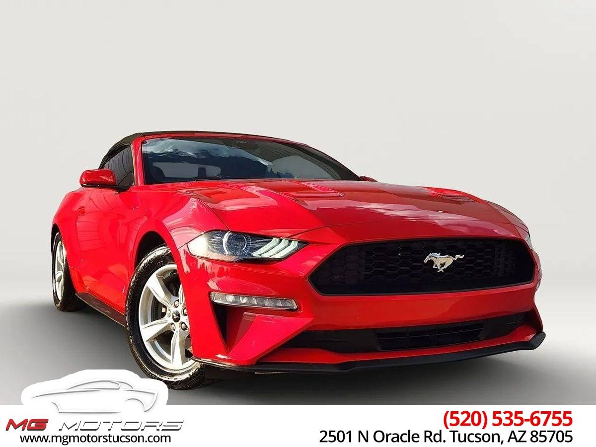 2021 Ford Mustang EcoBoost — Convertible — 41,142 mi — Tucson, AZ