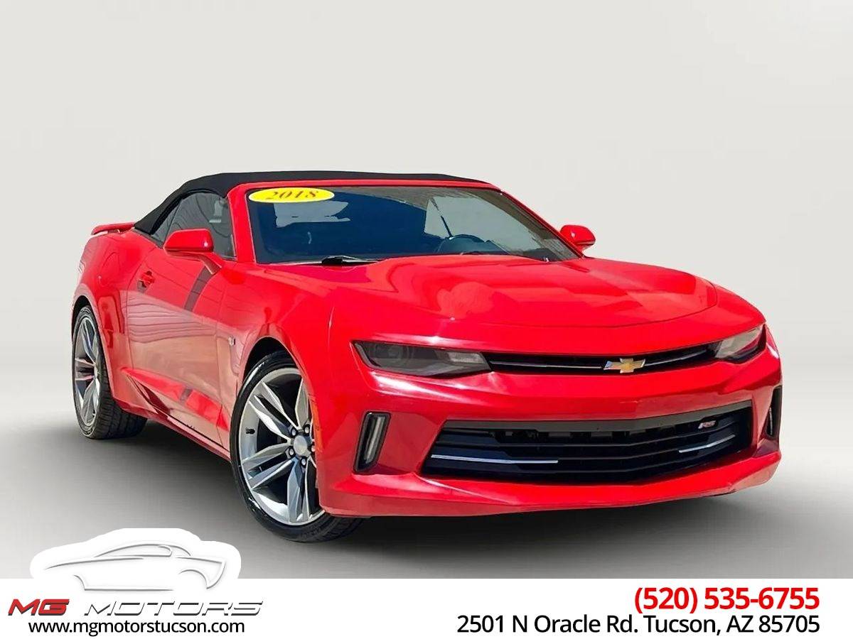 2018 Chevrolet Camaro 1LT — Convertible — 68,695 mi — Tucson, AZ